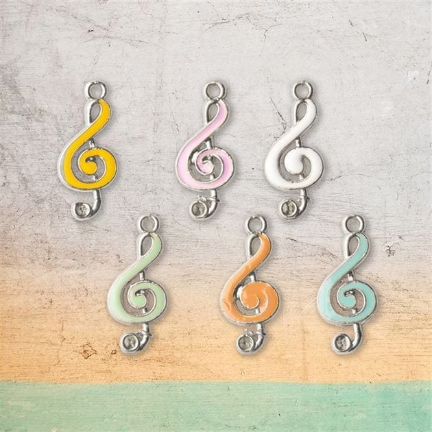 Music Notes Silver Jewellery Charms
