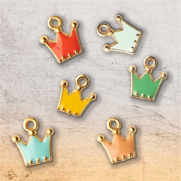 Crown Gold Jewellery Charms