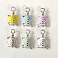 Tortoise Silver Jewellery Charms