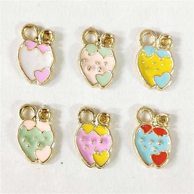 Strawberry Gold Jewellery Charms
