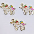 Unicorn Gold Jewellery Charms