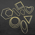 Gold Mix Designs Frame (15Pcs/Pkt)