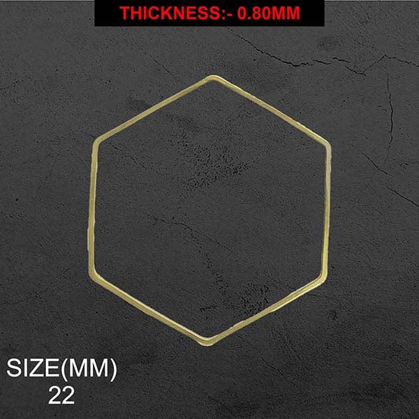 Hexagon Bezel Frame (22Mm)