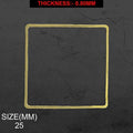 Square Bezel Frame (25Mm)