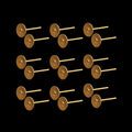 Gold Stud Base 6Mm