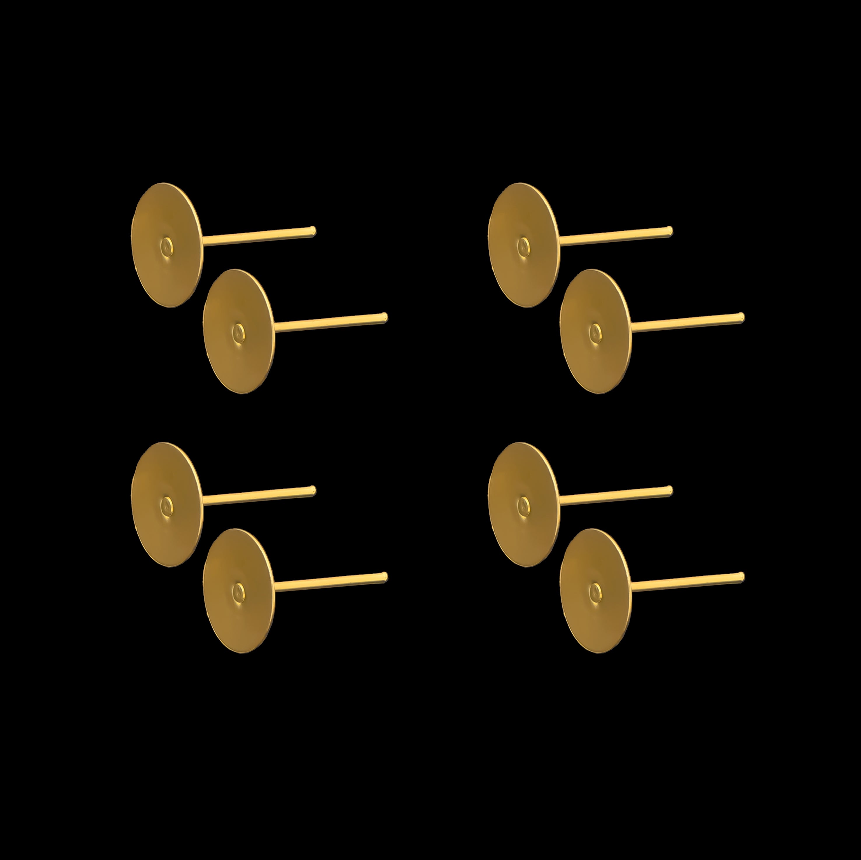 Gold Stud Base 8Mm