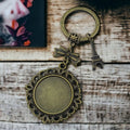 Antique Keychain Ring Kr003