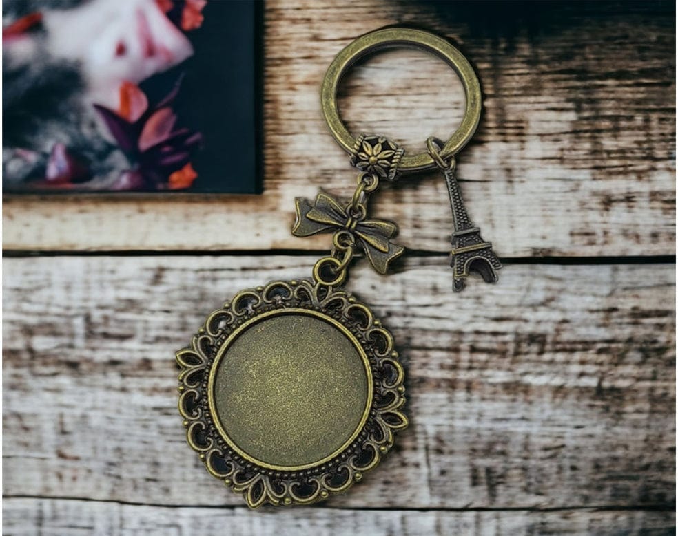 Antique Keychain Ring Kr003