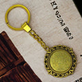 Gold Keychain Ring Kr004