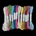 Multy Colour Paper Thread Twisted Rope for DIY Art