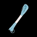 Sky Blue Colour Paper Thread Twisted Rope for DIY Art