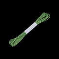Green Colour Paper Thread Twisted Rope for DIY Art