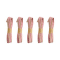 Light Pink & Natural Twine Thread Bundles