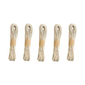 White & Natural Twine Thread Bundles