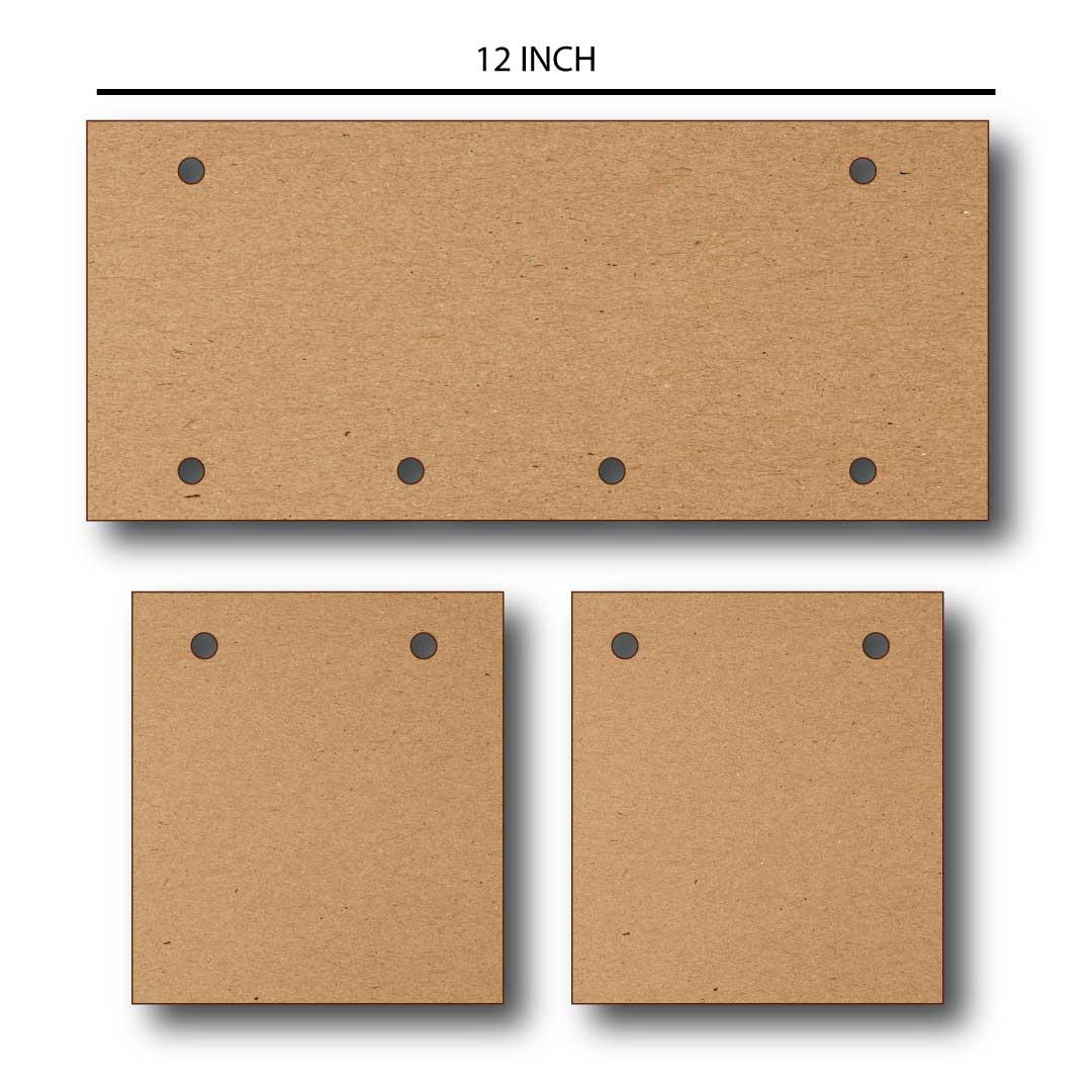Modular Hanging Name Plate Set