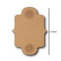 Royal Emblem Wooden Name Plate
