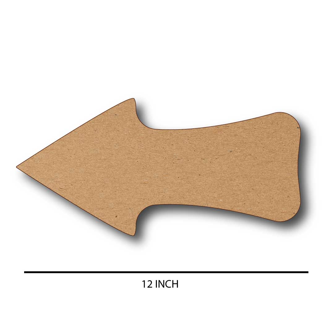 Directional Arrow Wooden Name Plate