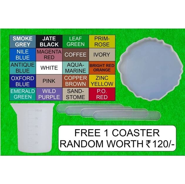 20 Opaque Resin Pigment Colour Set Combo