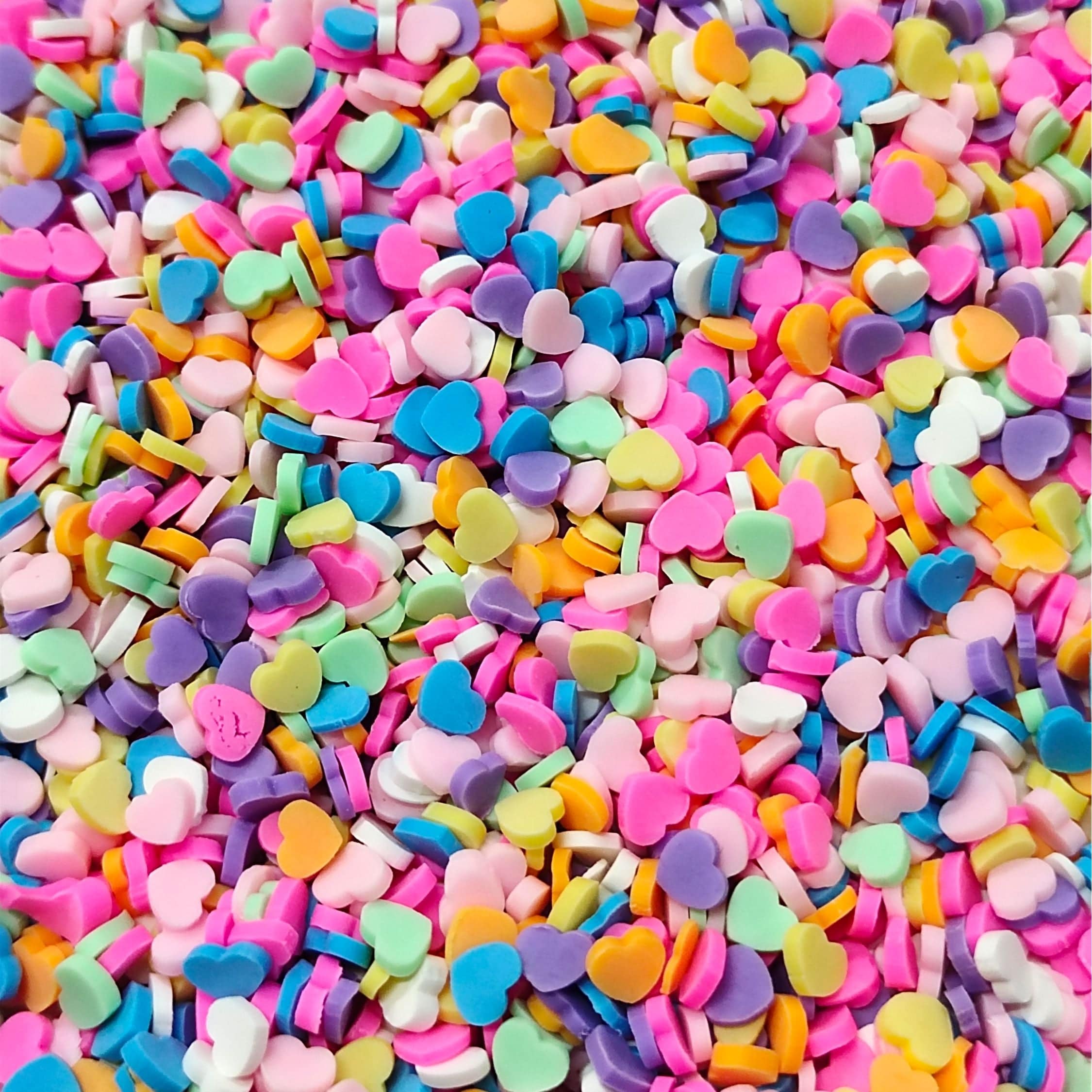 Heart Shape Polymer Chips