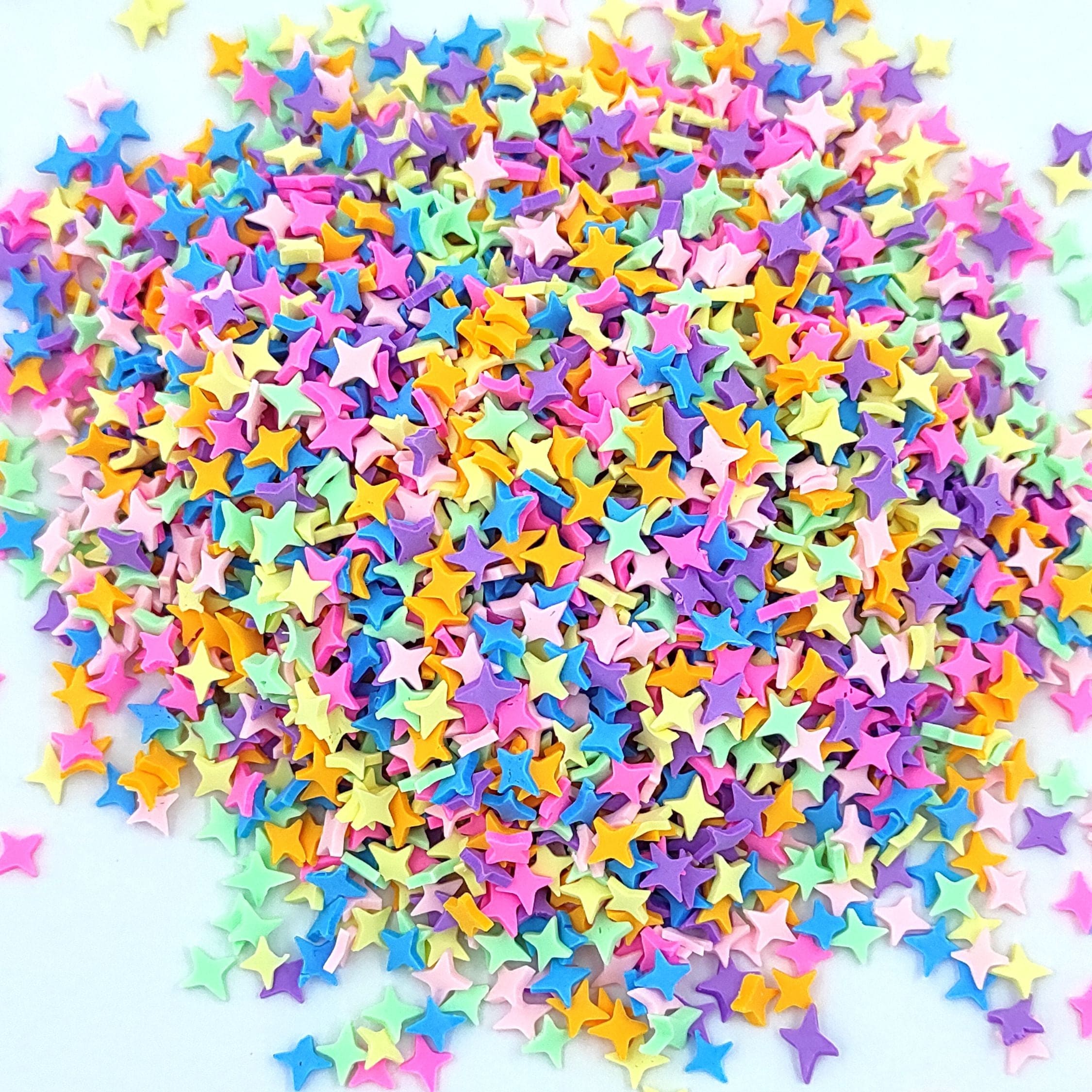Sparkle Shape Polymer Chips