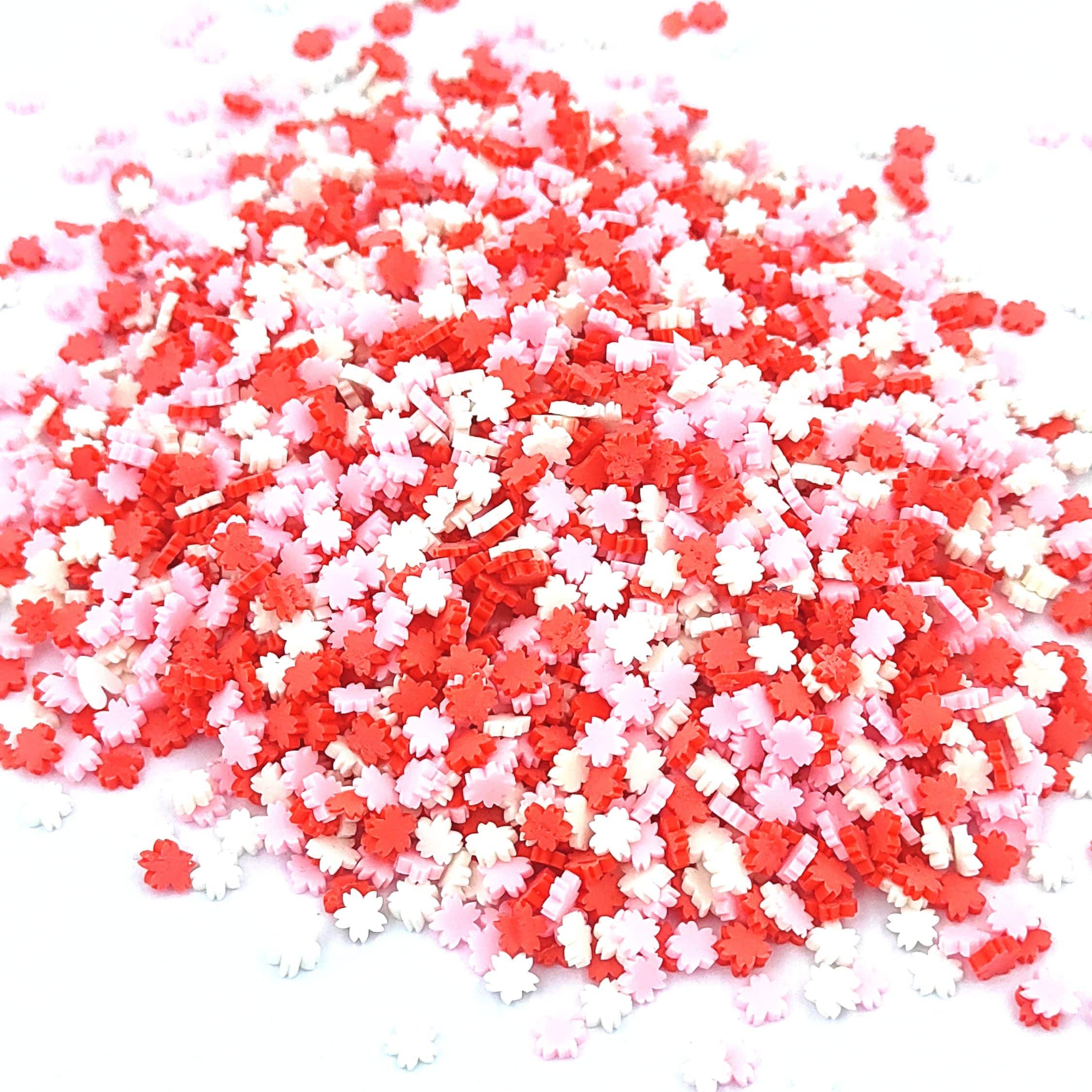 Flower Shape Polymer Chips