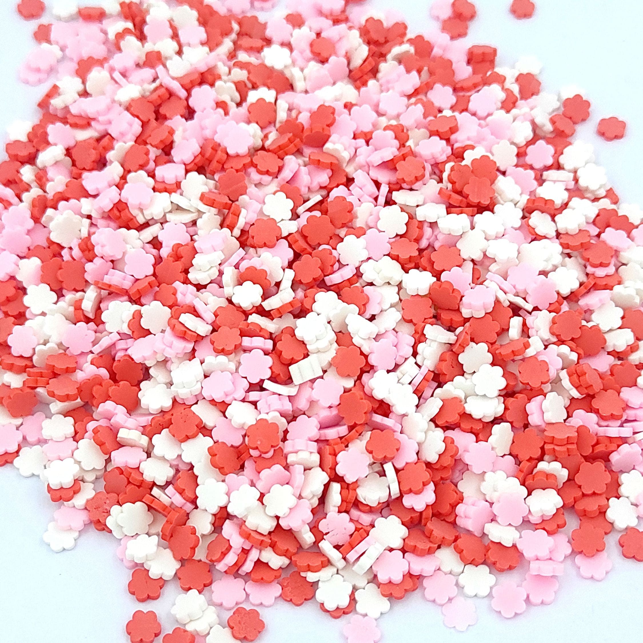 6 Petal Flower Shape Polymer Chips