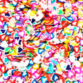 Texted Heart Polymer Chips