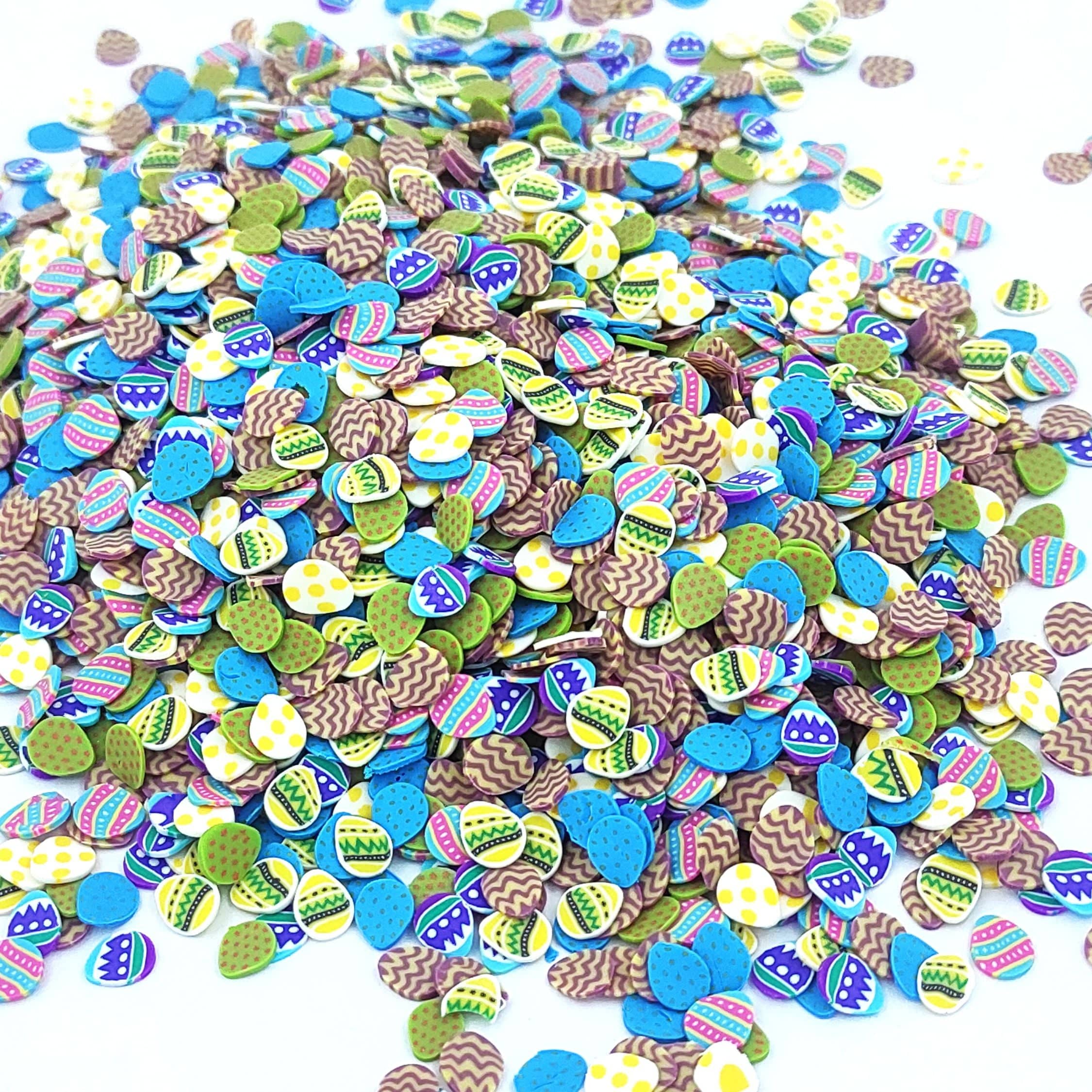 Egg Shape Polymer Chips
