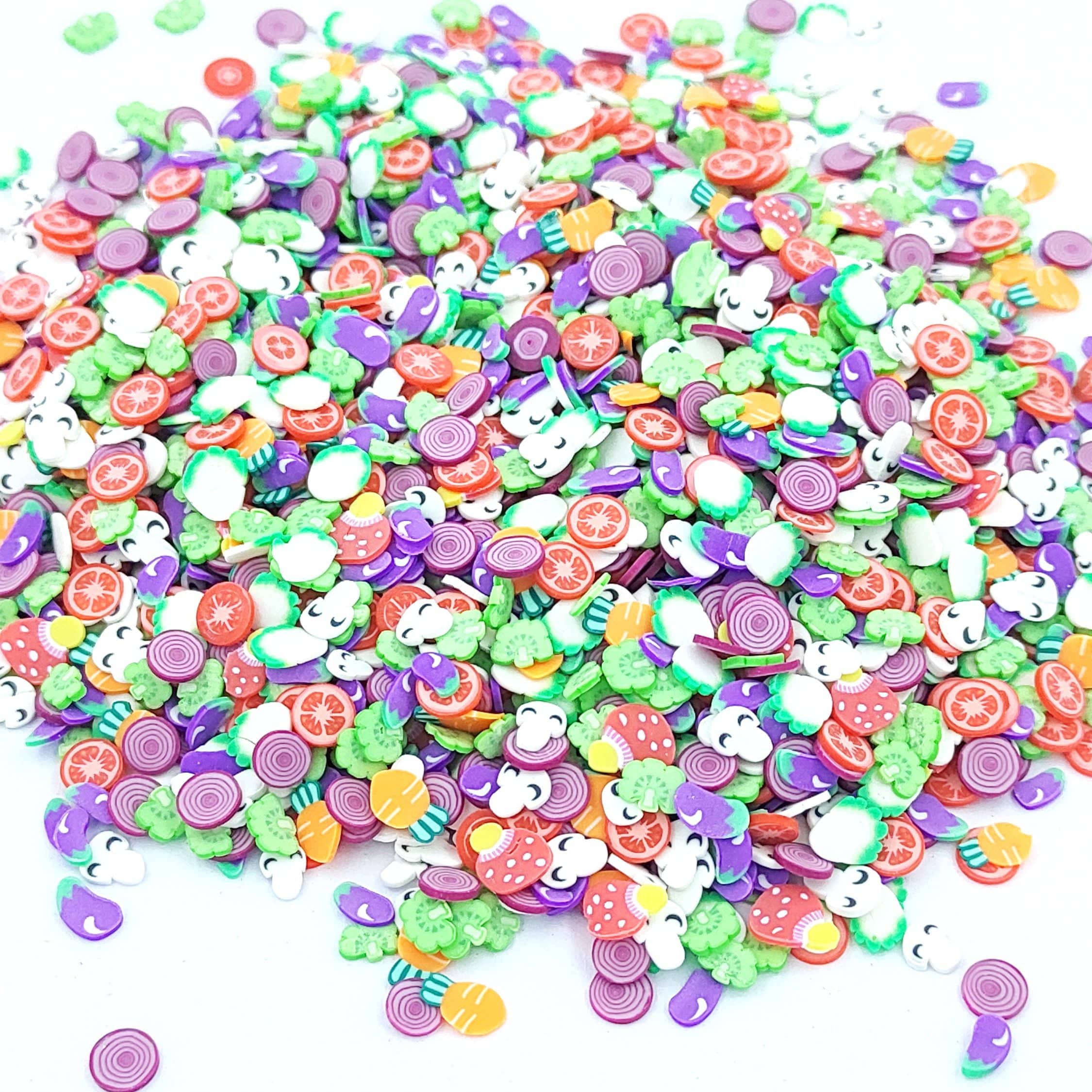 Vegetable Shape Polymer Chips