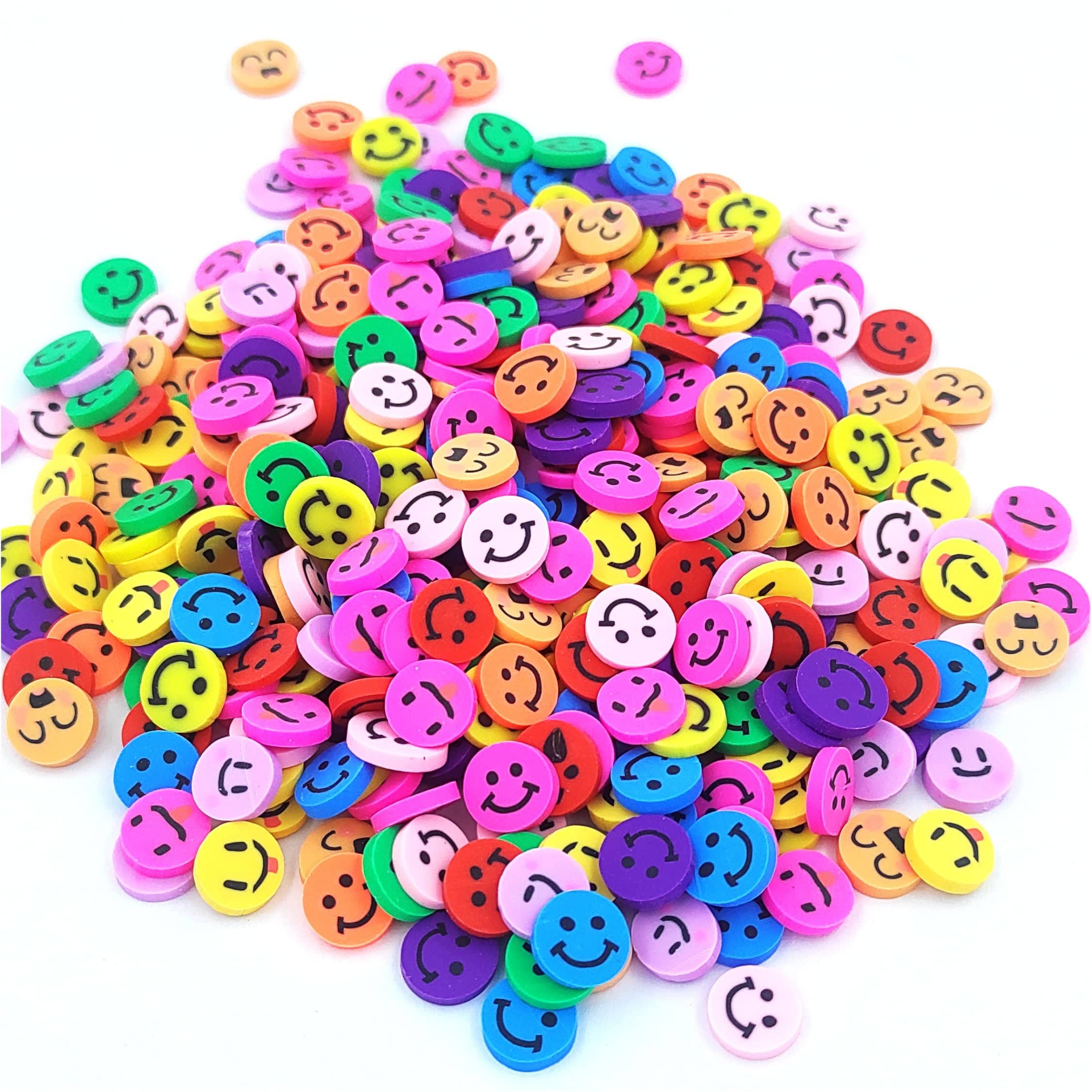 Round Smily Shape Big Polymer Chips