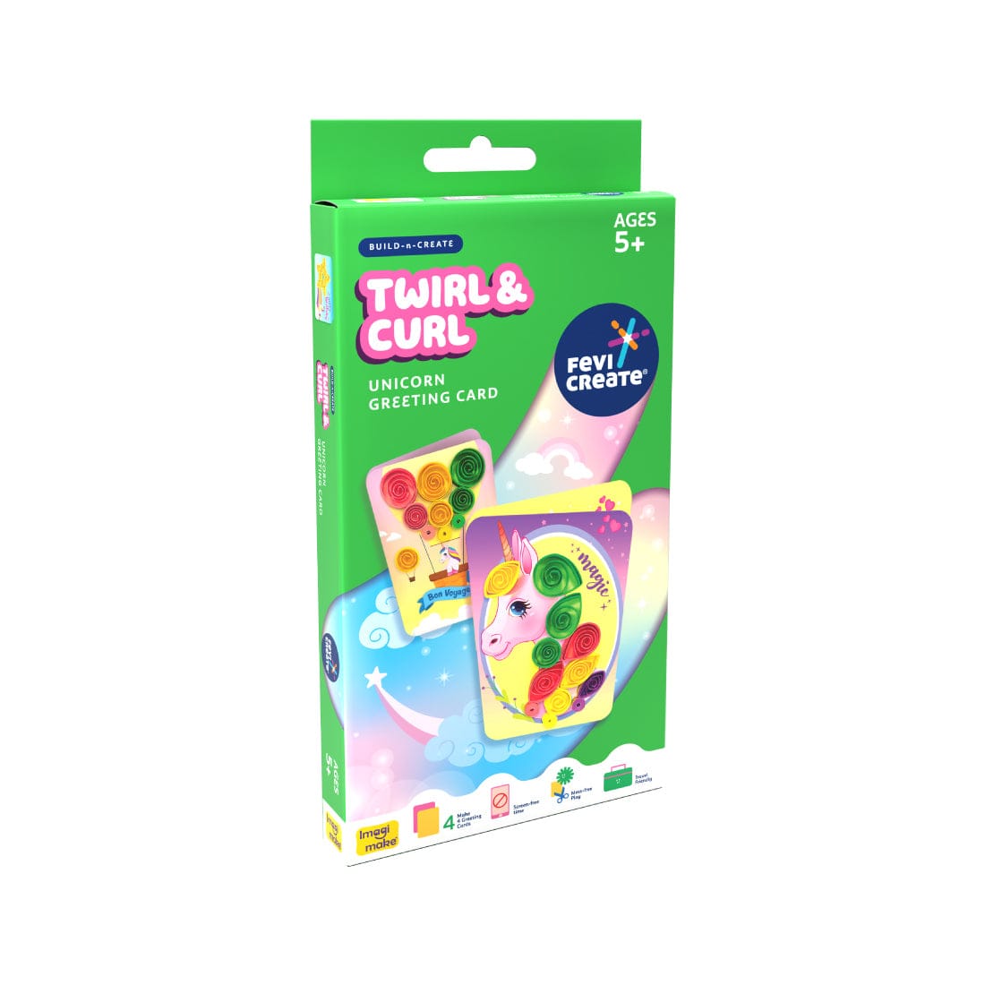 Foamtastic Unicorn Greeting Card Kit (Mrp-175/-)