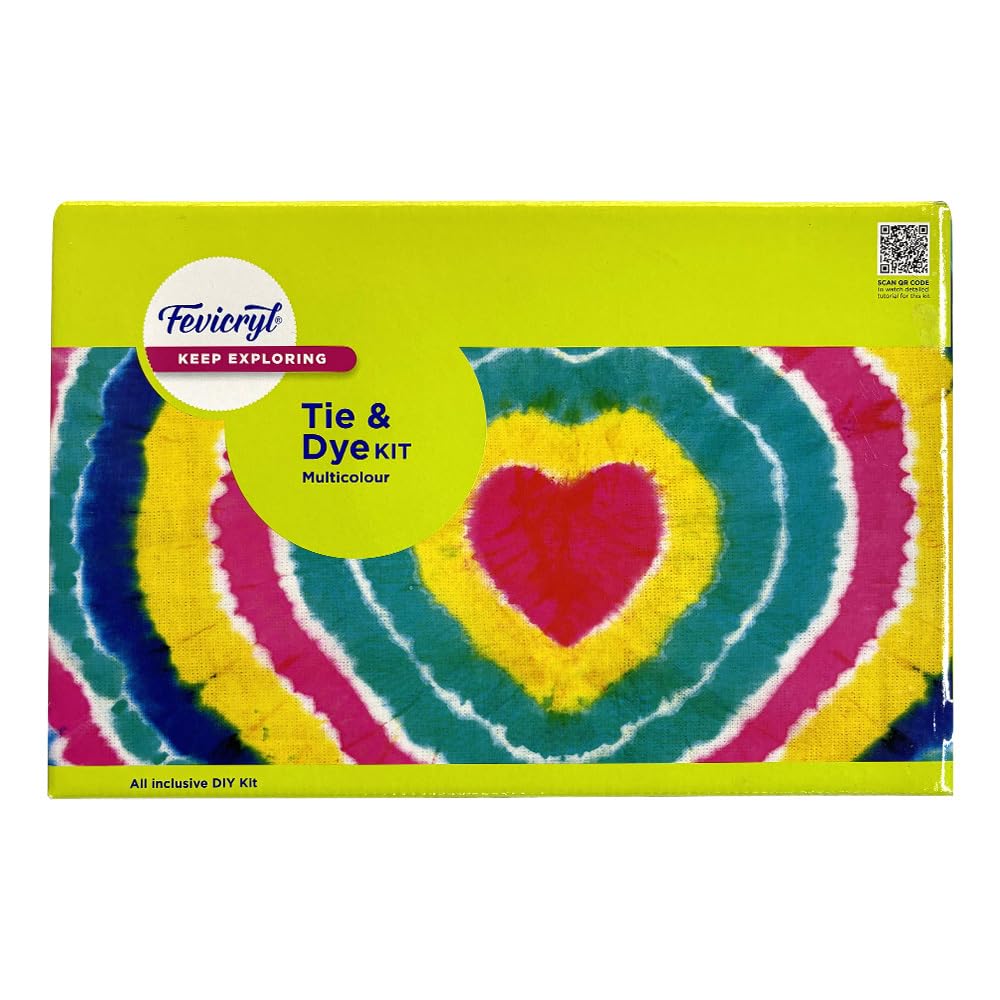 Fevicryl Tie & Dye Kit - Multi Colour (Mrp-699/-)