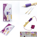 Purple Punch Needle Tool And Threader