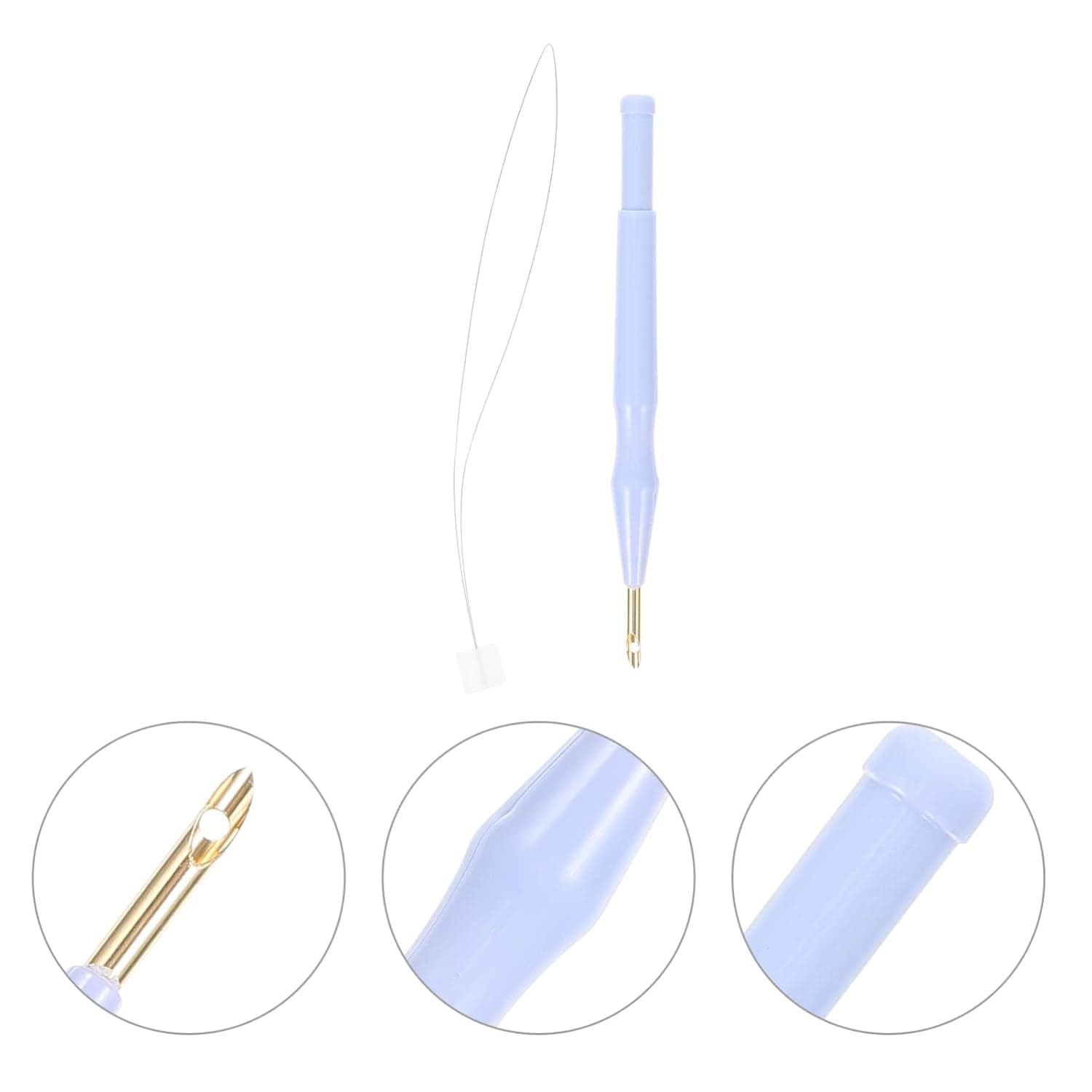 Plastic Punch Needle Embroidery Pen Set