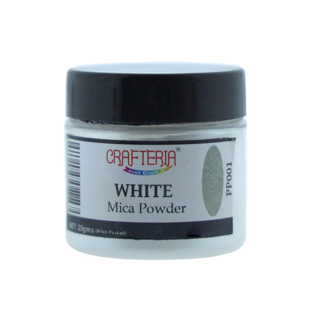 White Pearl Mica Powder 20 Gram