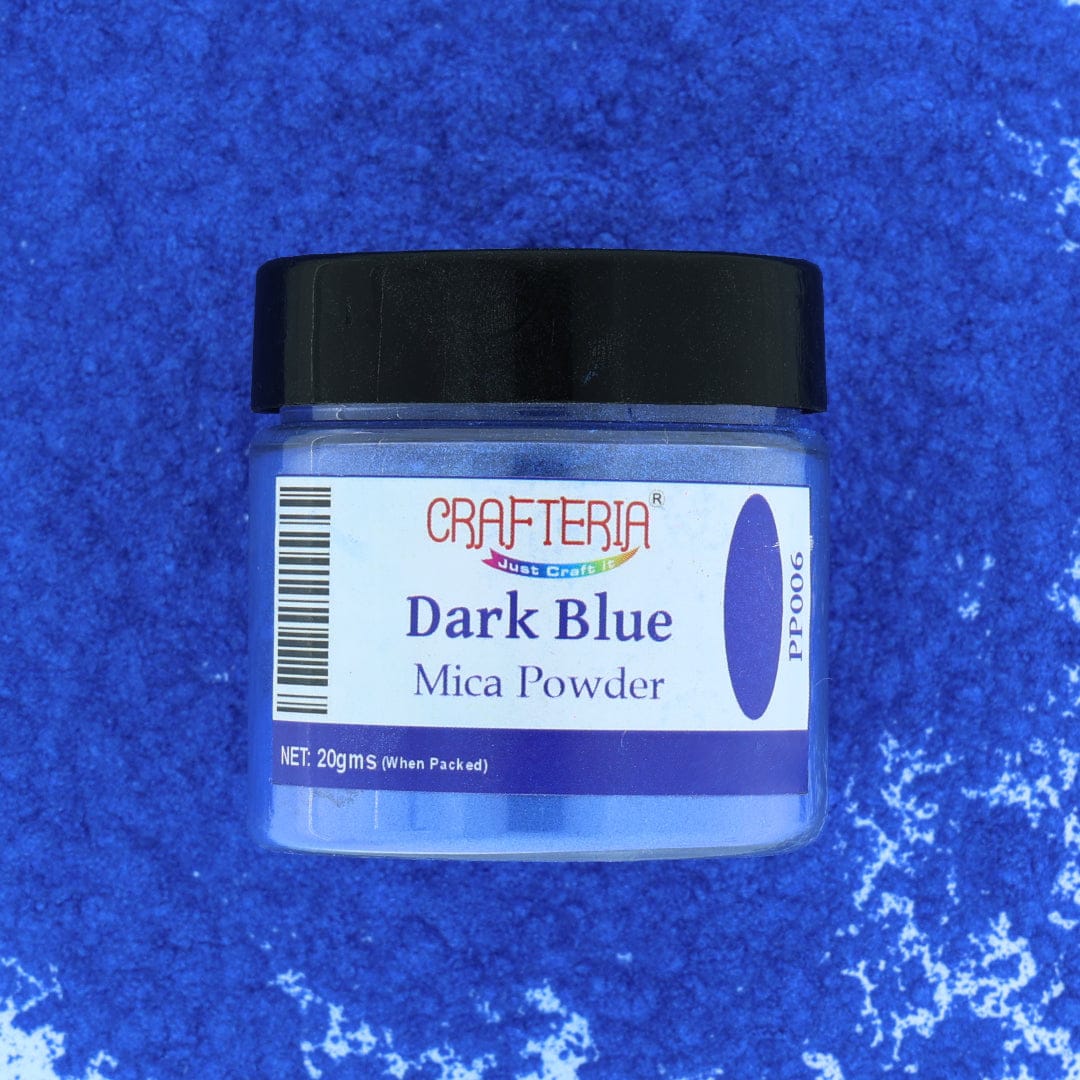 Dark Blue Pearl Mica Powder 20 Gram