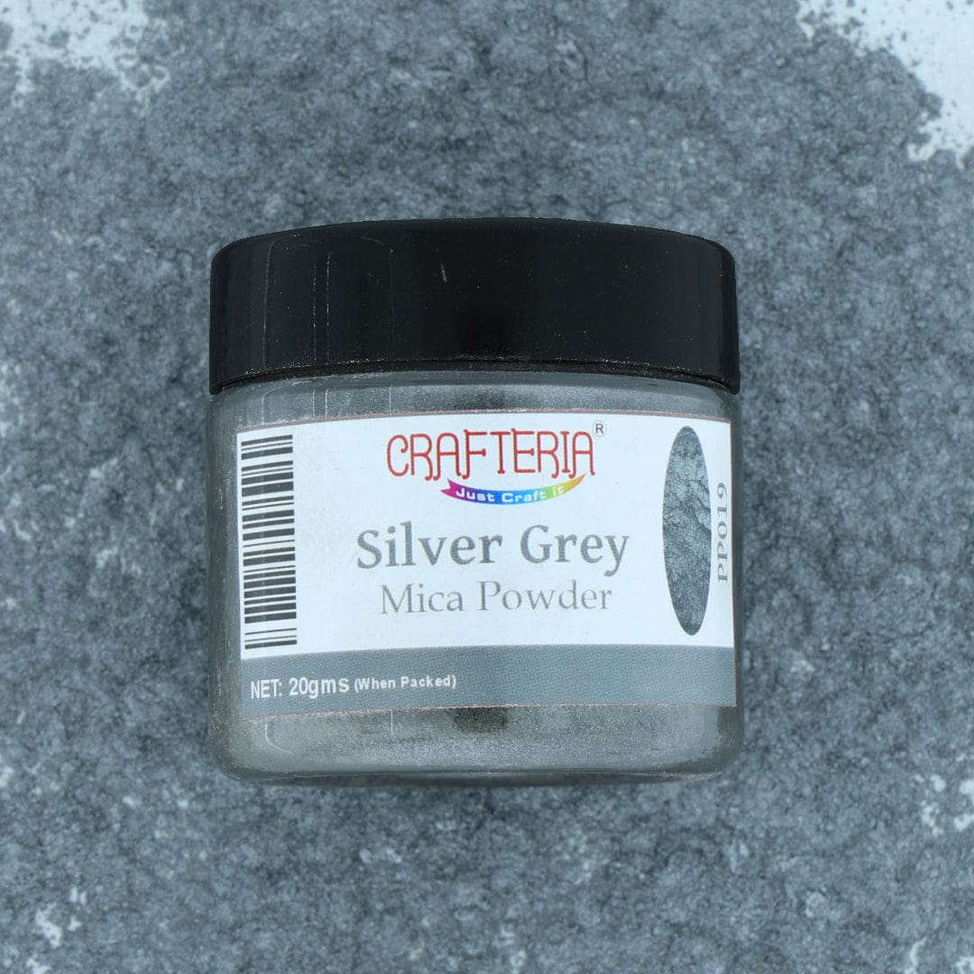 Silver Grey Pearl Mica Powder 20 Gram