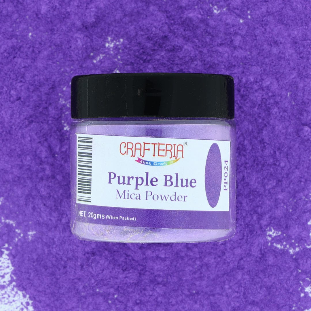 Purple Blue Pearl Mica Powder 20 Gram