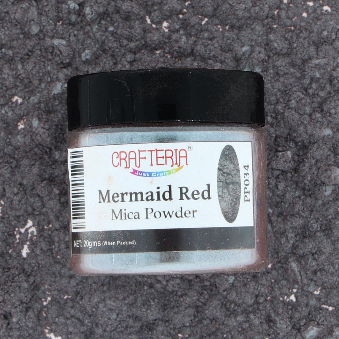 Mermaid Red Pearl Mica Powder 20 Gram