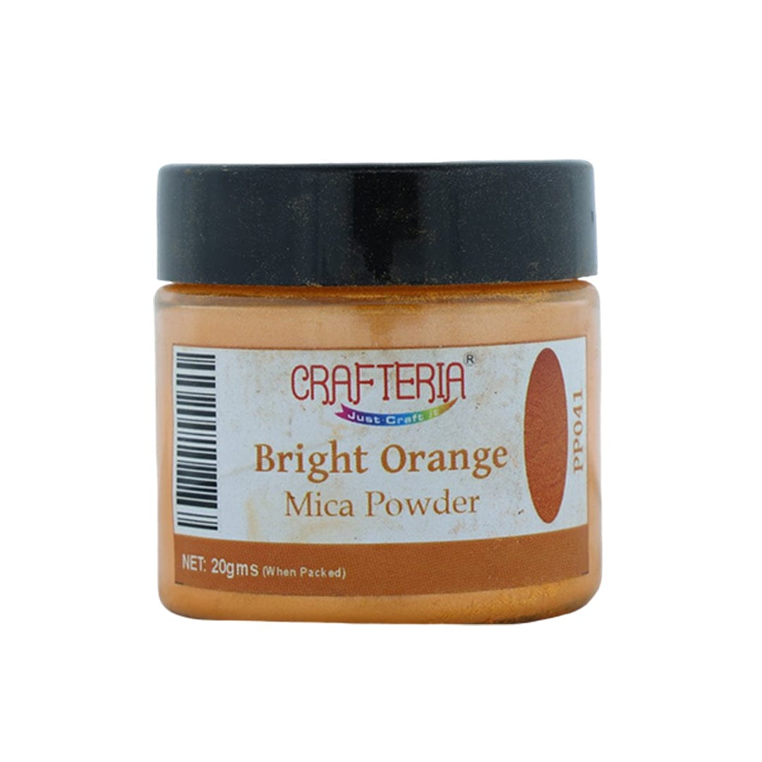 Bright Orange Pearl Mica Powder 20 Gram