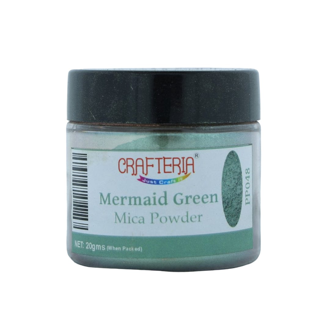 Mermaid Green Pearl Mica Powder 20 Gram