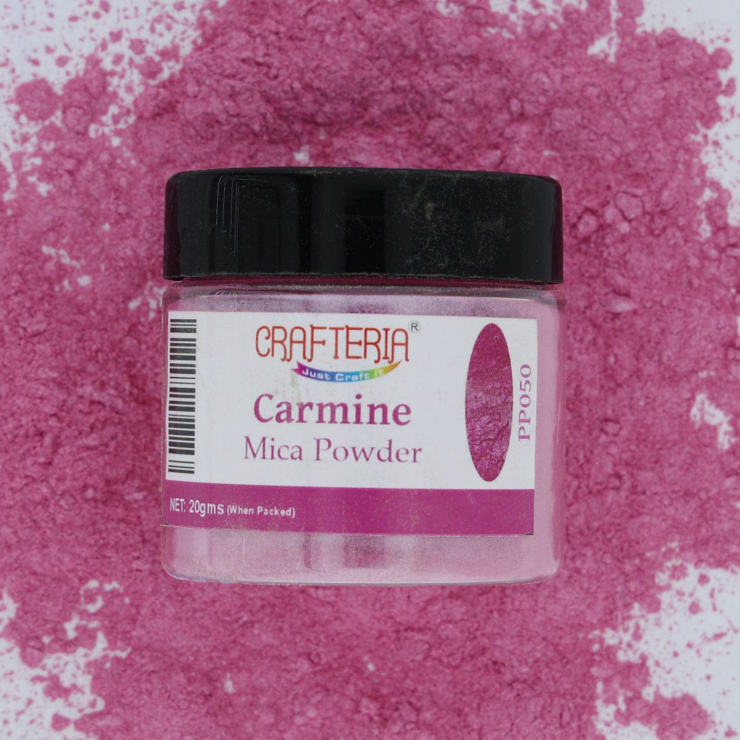 Carmine Pearl Mica Powder 20 Gram