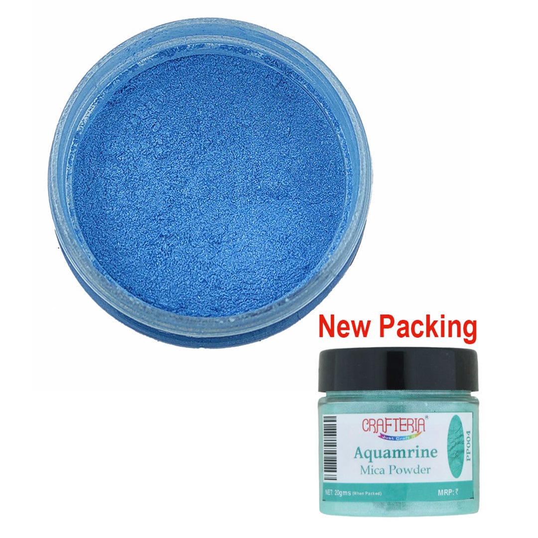 Pure Blue Pearl Mica Powder 20 Gram