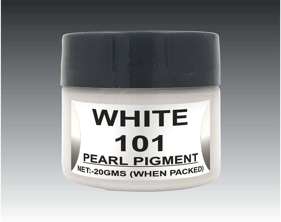 White Pearl Resin Paste Pigment 20 Gram