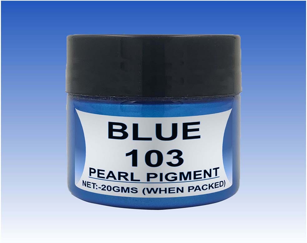 Blue Pearl Resin Paste Pigment 20 Gram