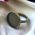 Antique Ring Bezels Rb006