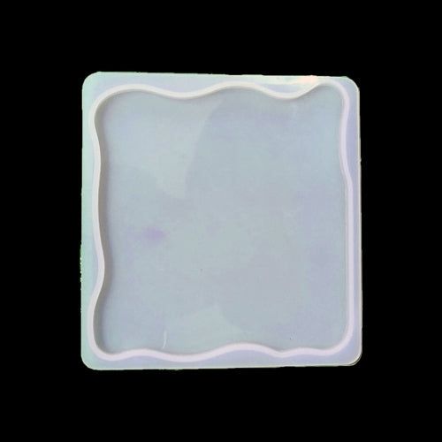 4" Square Zigzag Coaster Mould