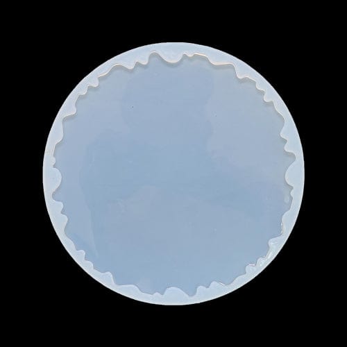 8" Round Agate Tray & Photo Frame Mould