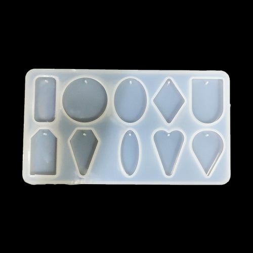 10 Cavity Pendant Jewellery Mould
