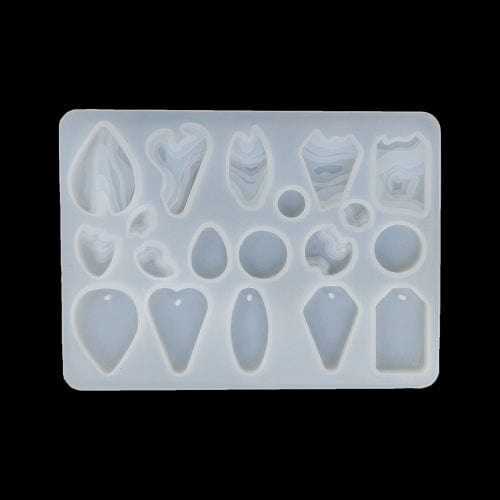 Ocean Theme Pendant Jewellery Mould (6.5 X 5)